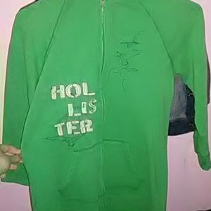 Green Casual Jacket